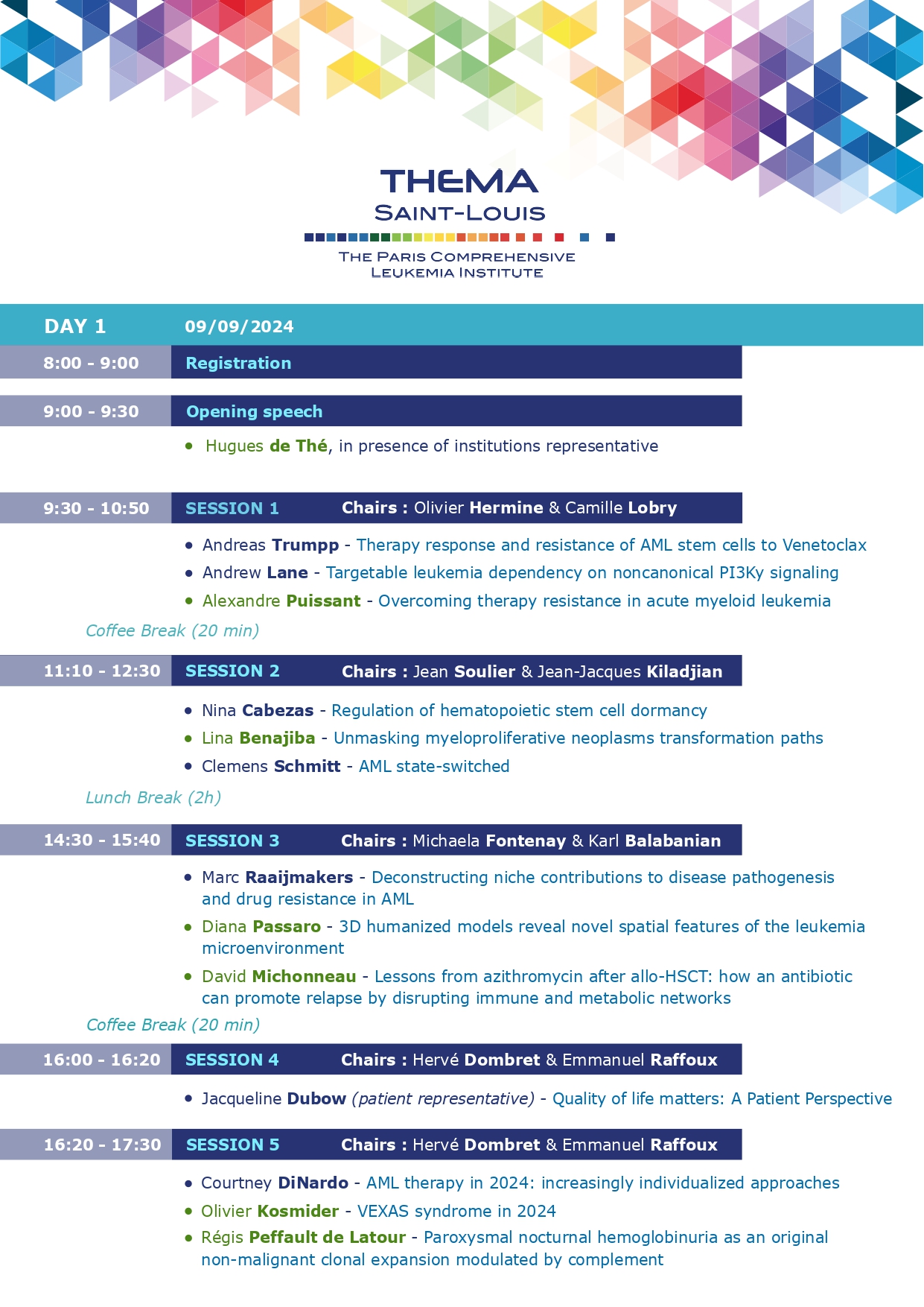 Affiche symposium